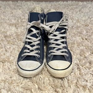 Converse All Star Chuck Taylor Sneakers. Men’s Sz 10 Navy/Blk/Egret
